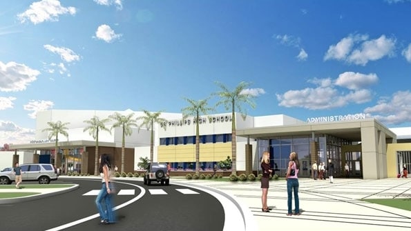 Dr. Phillips High School rendering